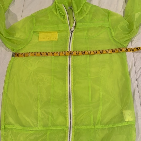 John John 🔥neon apple green lite  running jacket - Picture 7 of 11